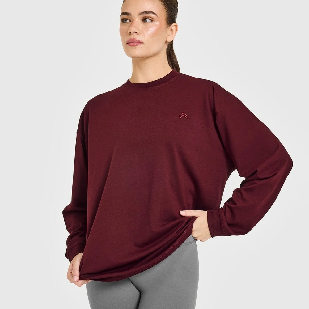 CLASSIC OVERSIZED LIGHTWEIGHT LONG SLEEVE TOP